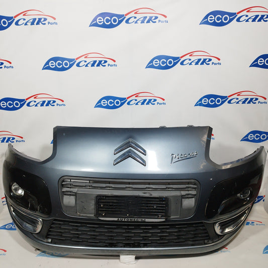 Dark gray front bumper Citroen C3 picasso 2009 ecoAC2590