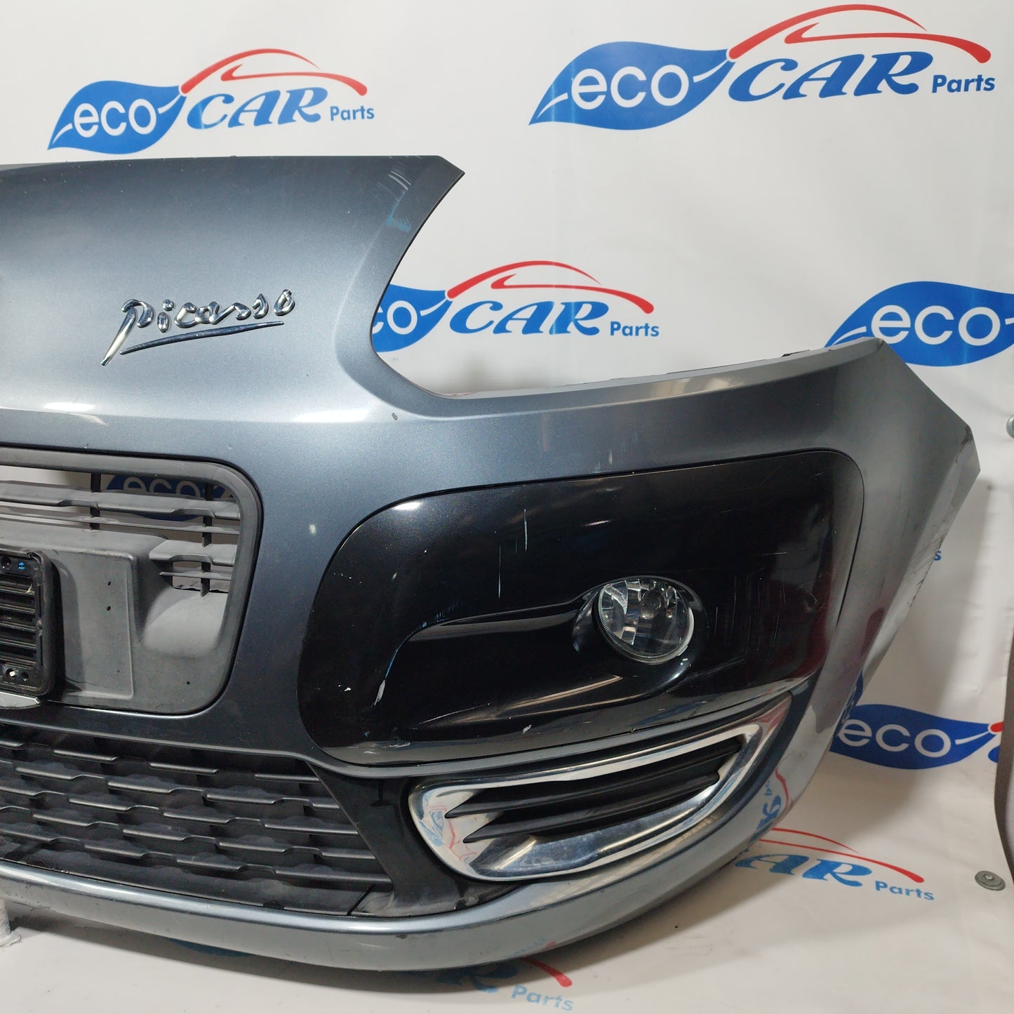 Dark gray front bumper Citroen C3 picasso 2009 ecoAC2590