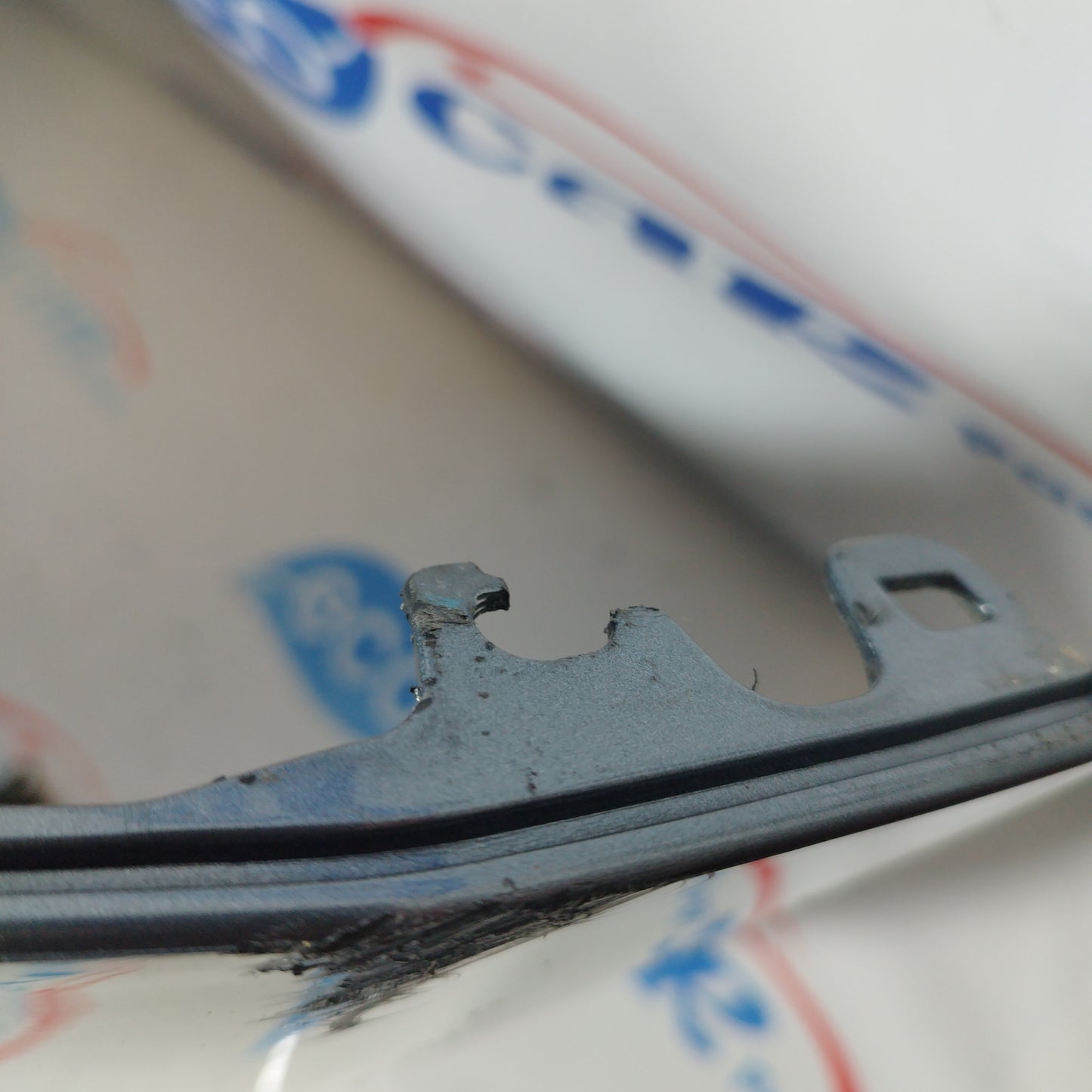 Dark gray front bumper Citroen C3 picasso 2009 ecoAC2590