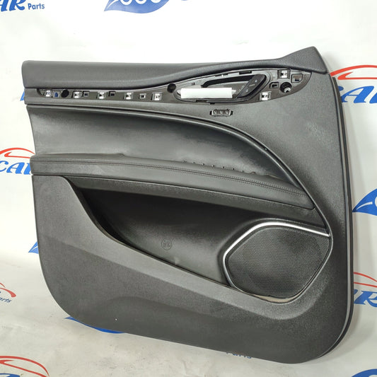 Pannello interno anteriore sx Alfa Romeo Stelvio nero in pelle ecoAG1134