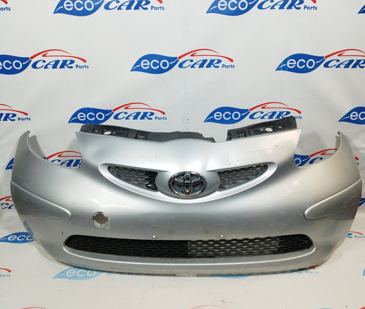 Silver gray front bumper Toyota Aygo 2008 ecoAC2594