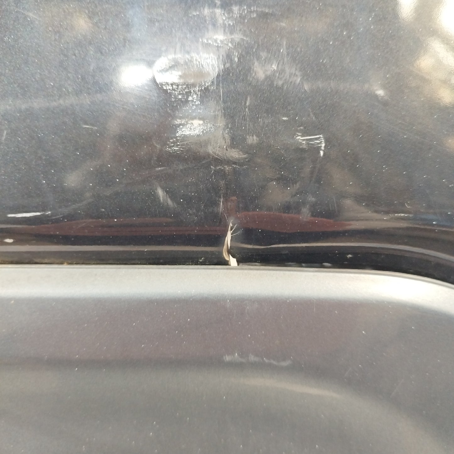 Dunkelgraue Heckstoßstange Citroen C3 Picasso 2009 ecoAC2595