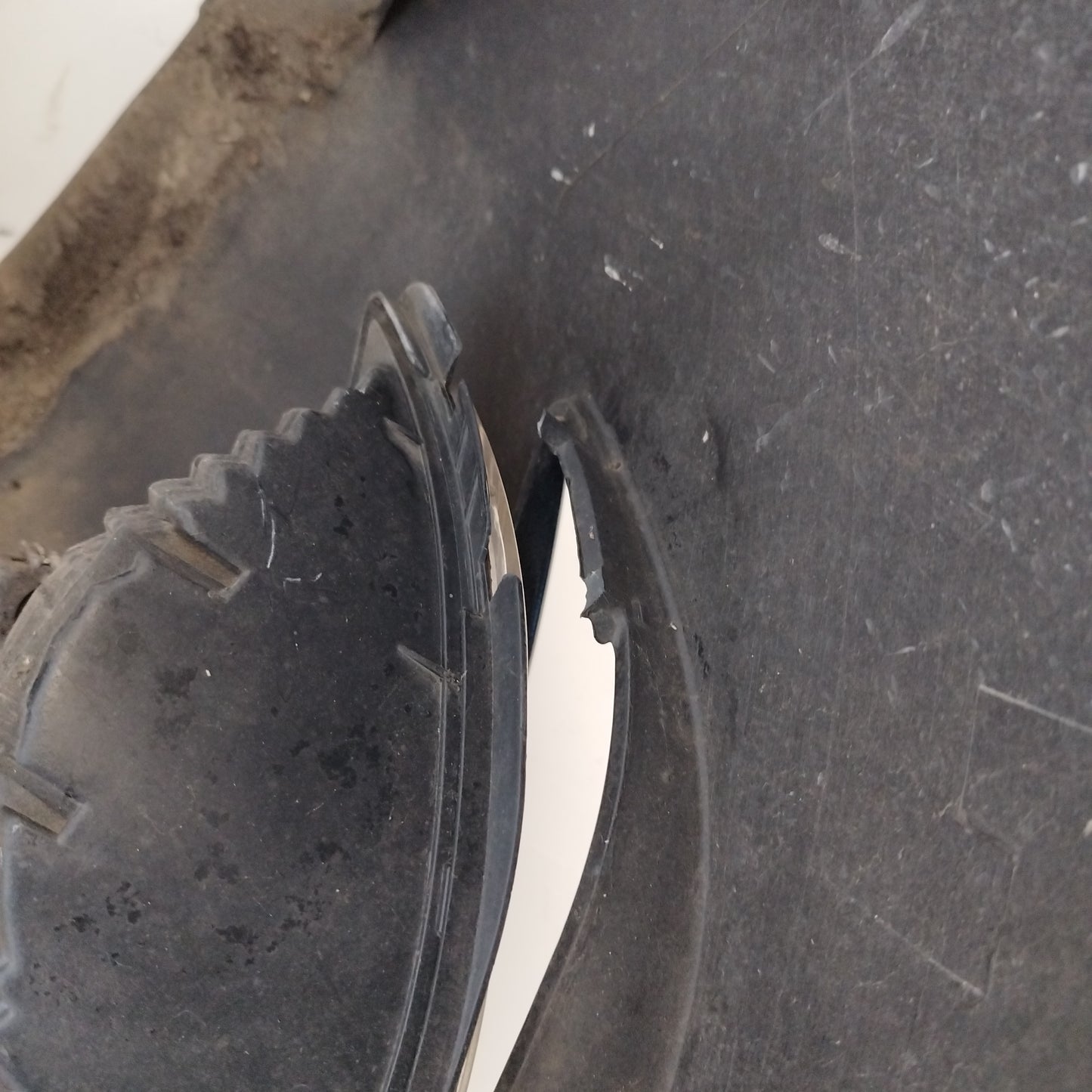 Black rear bumper Fiat Grande Punto 2010 ecoAC2596