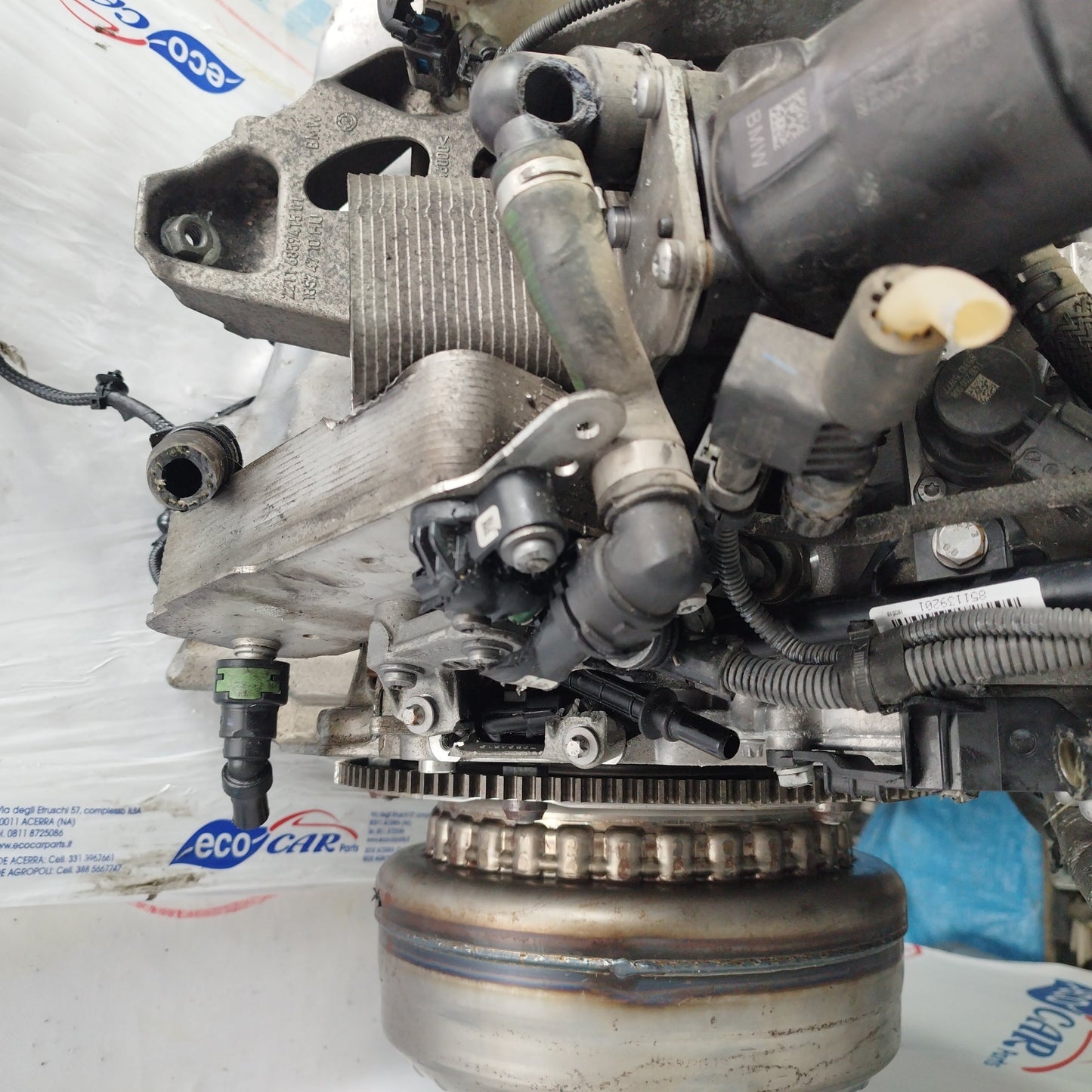 BMW engine series 1 2.0 d 150hp 2018 code B47d20A ecoAC2608