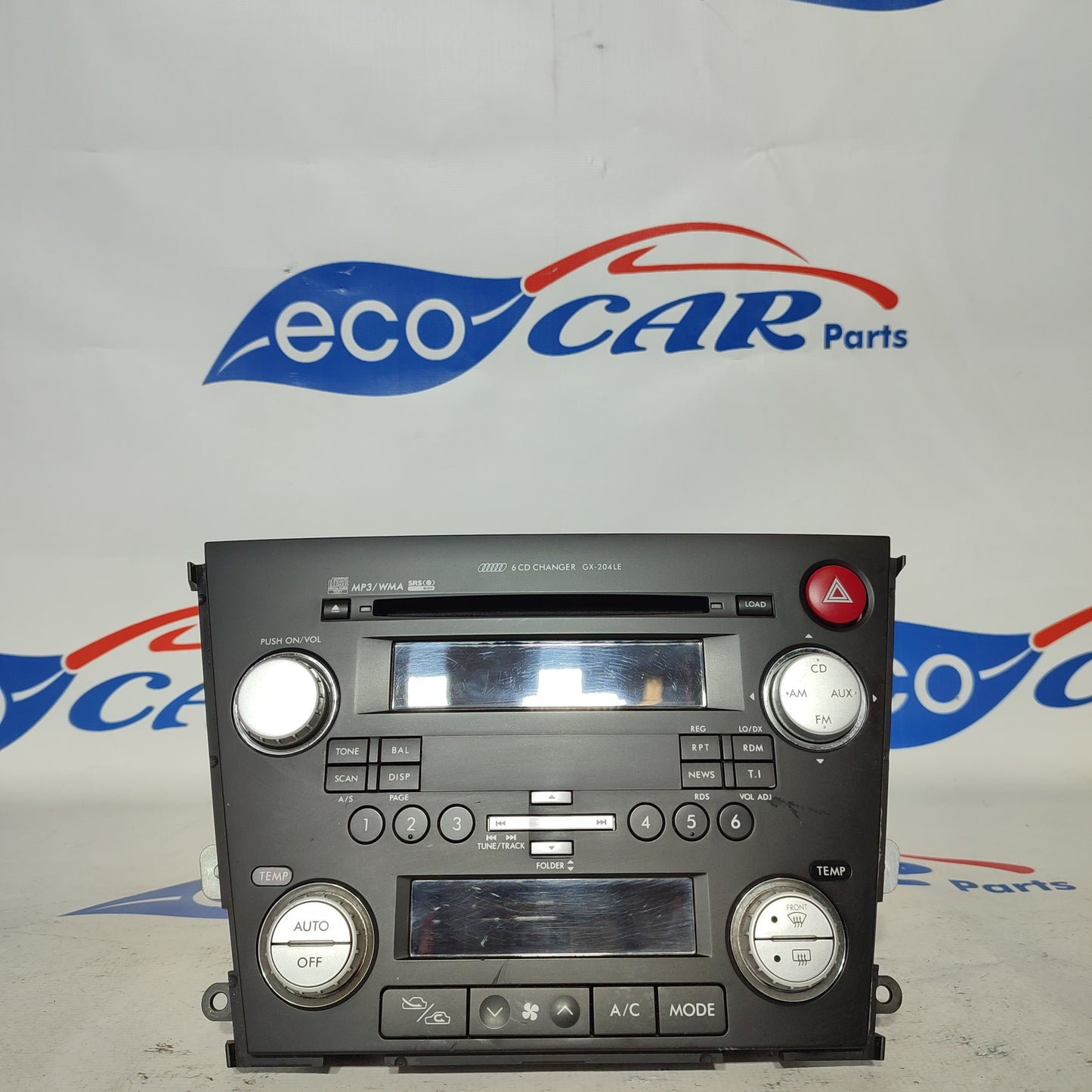 Autoradio completo di comandi a/c Subaru Legacy 2008 ecoAG1162