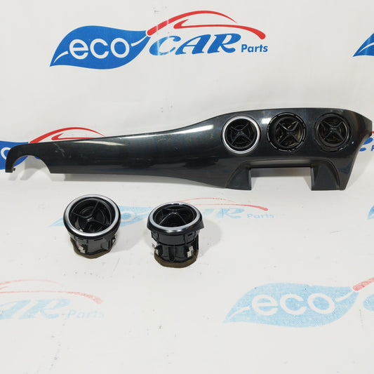 Dashboard molding complete with a/c vents Mercedes B-Class w246 2012 code a2466809471 ecoAC2723