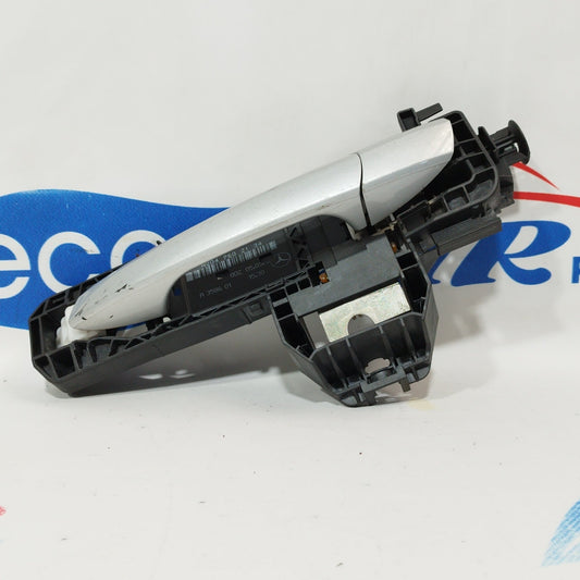 Left rear external handle silver gray Mercedes B class w246 2012 code a2047602134 ecoAC2756