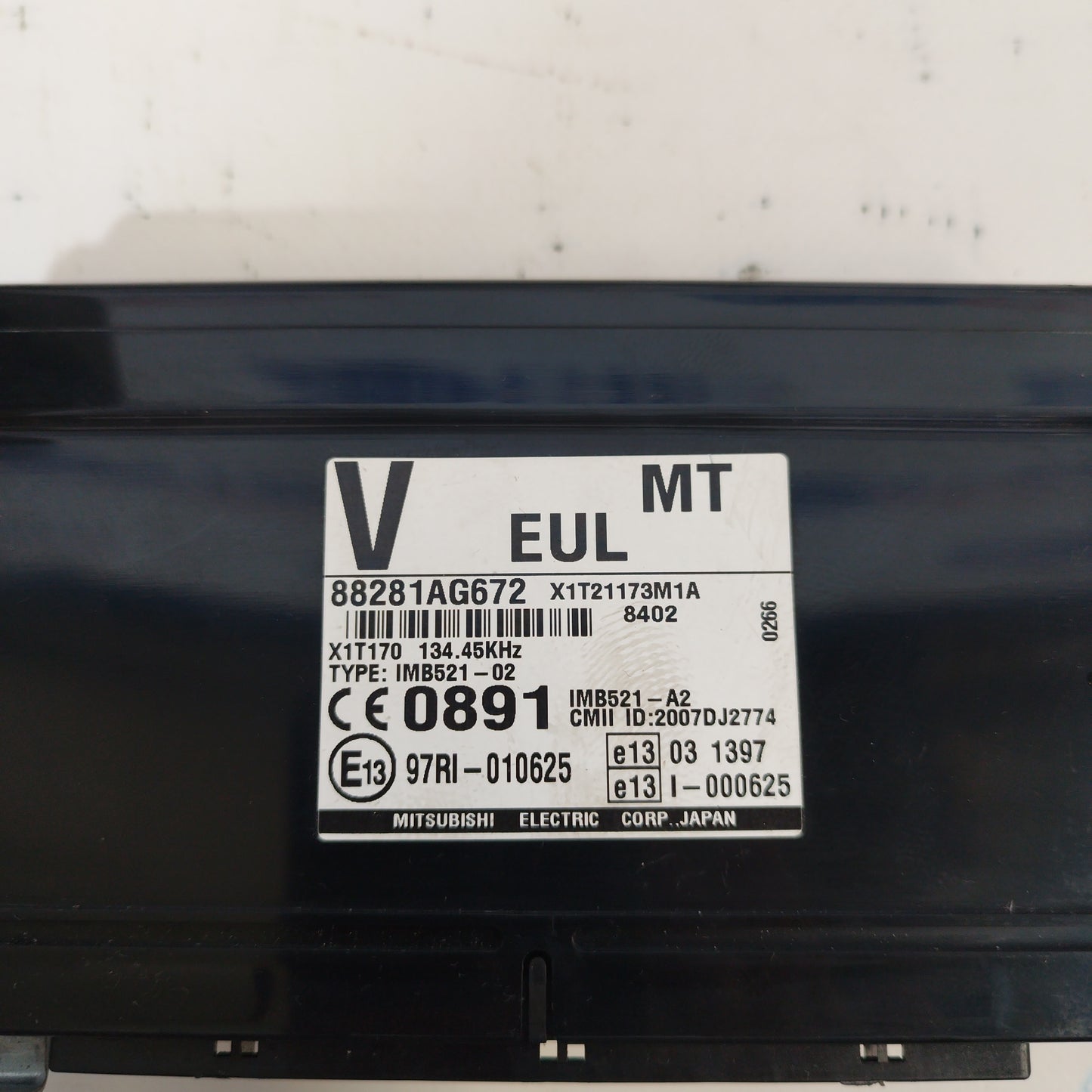 Zündkit für Subaru Outback 2.0 d, Baujahr 2008, Code 275800-7494, ecoac2797
