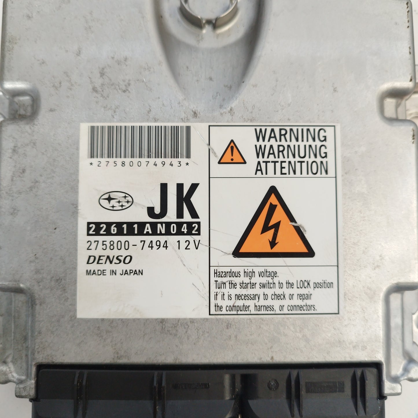 Zündkit für Subaru Outback 2.0 d, Baujahr 2008, Code 275800-7494, ecoac2797