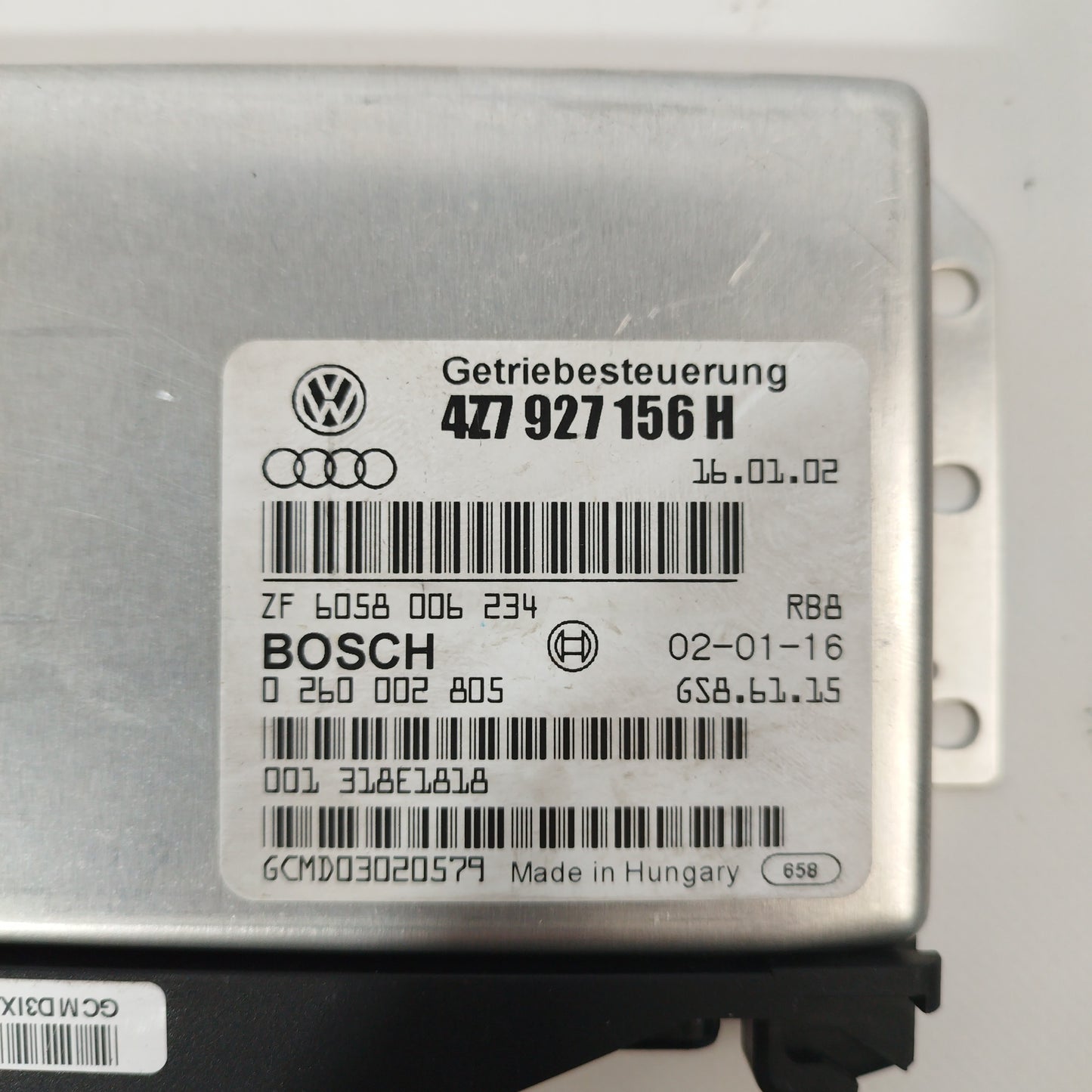 Centralina cambio automatico Audi A6 2002 codice bosch 0260002805/4z7927156H ecoAC2826