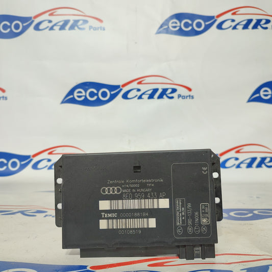 Centralina comfort Audi A4 2004 cod 8e0959433AP ecoAG1228