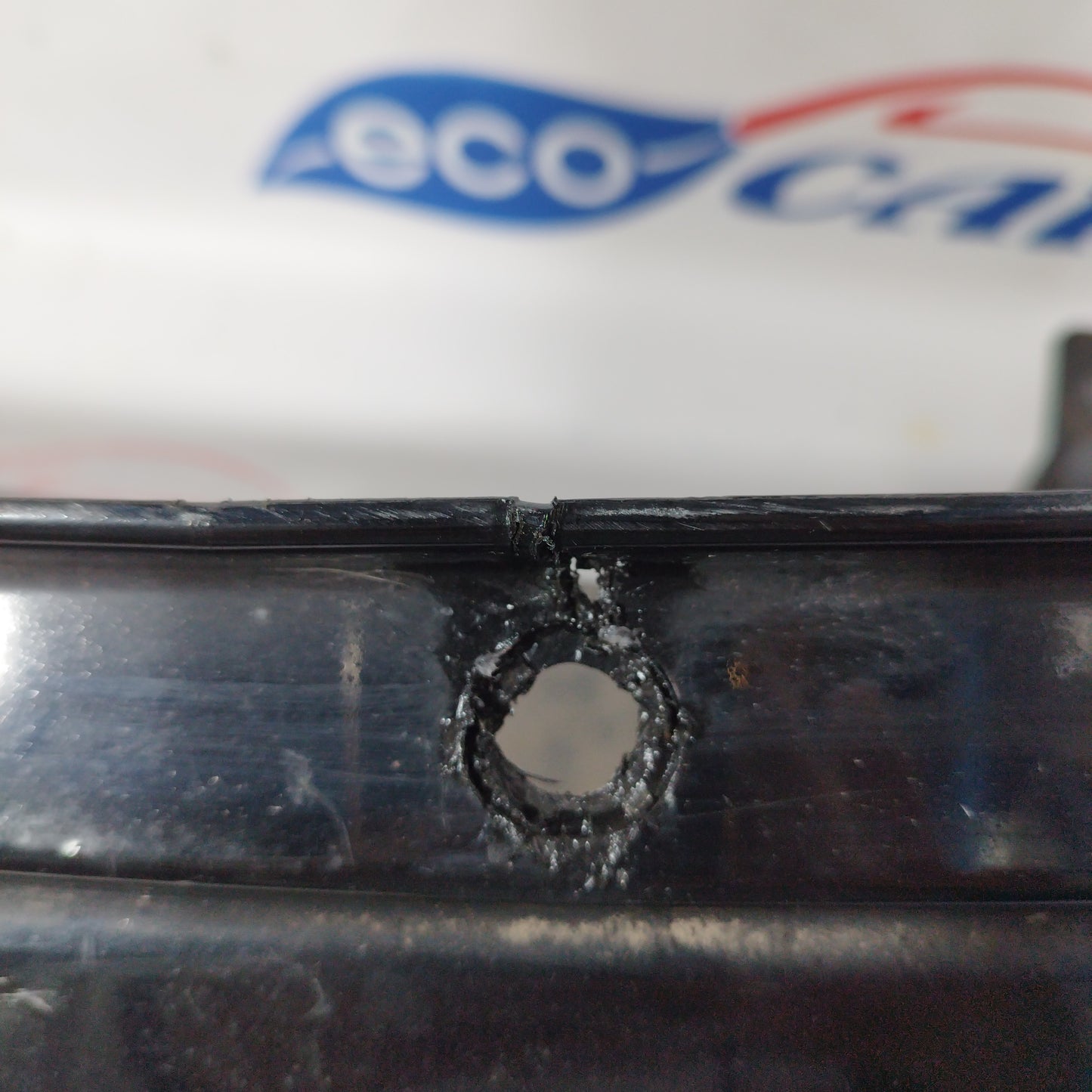 Black rear bumper Fiat Idea 2006 ecoAC2885