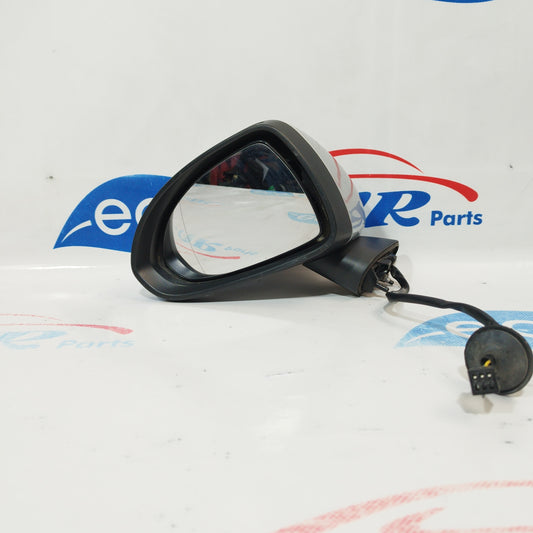 Left mirror silver gray Opel Corsa D 2010 3 wires ecoAC2888