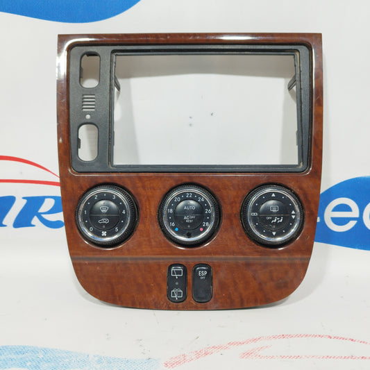 Mercedes ML W163 2004 digitales Klimaanlagen-Bedienfeld Code A1638205589kz ecoAC2904