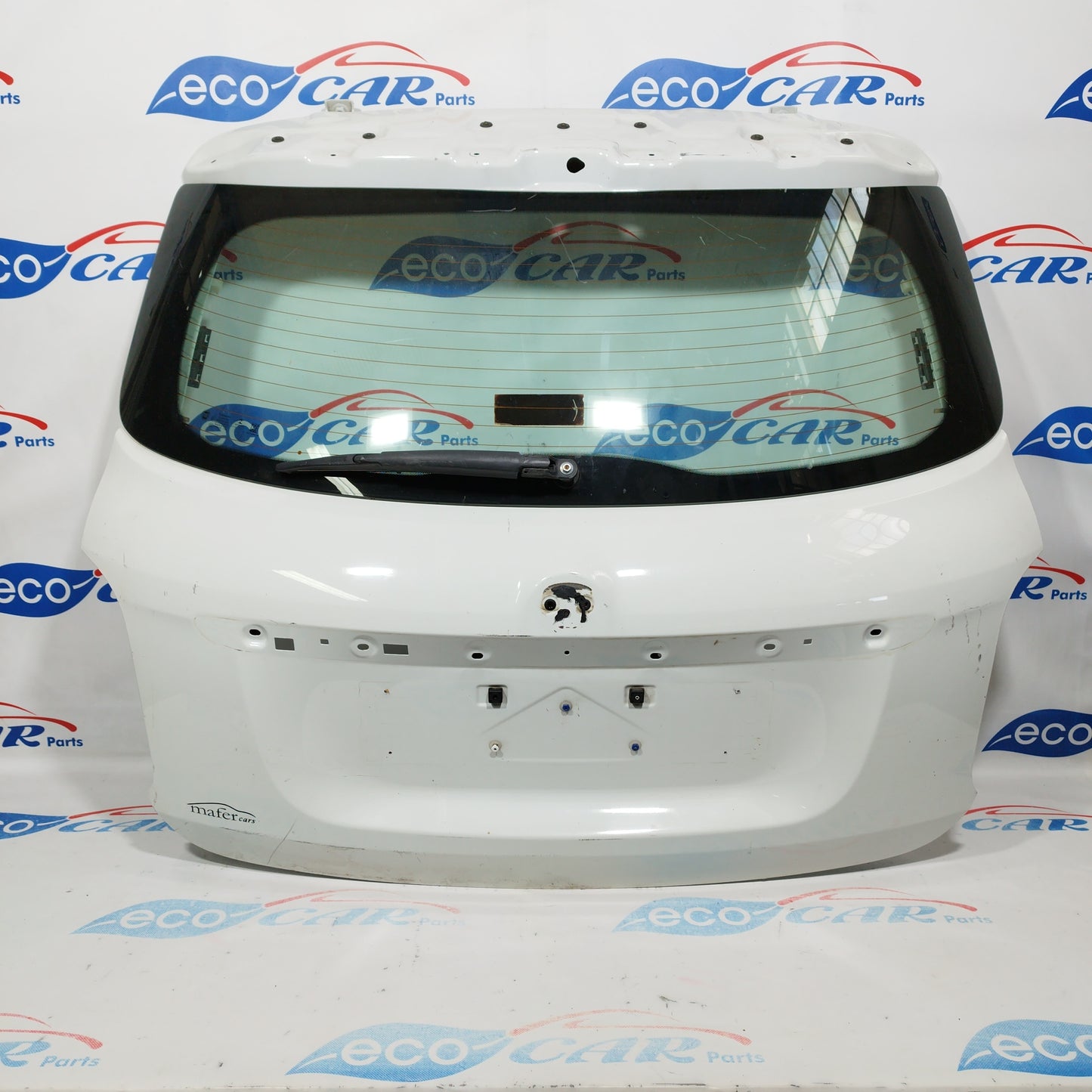 Weiße Heckklappe Fiat 500x 2016 ecoAC2943