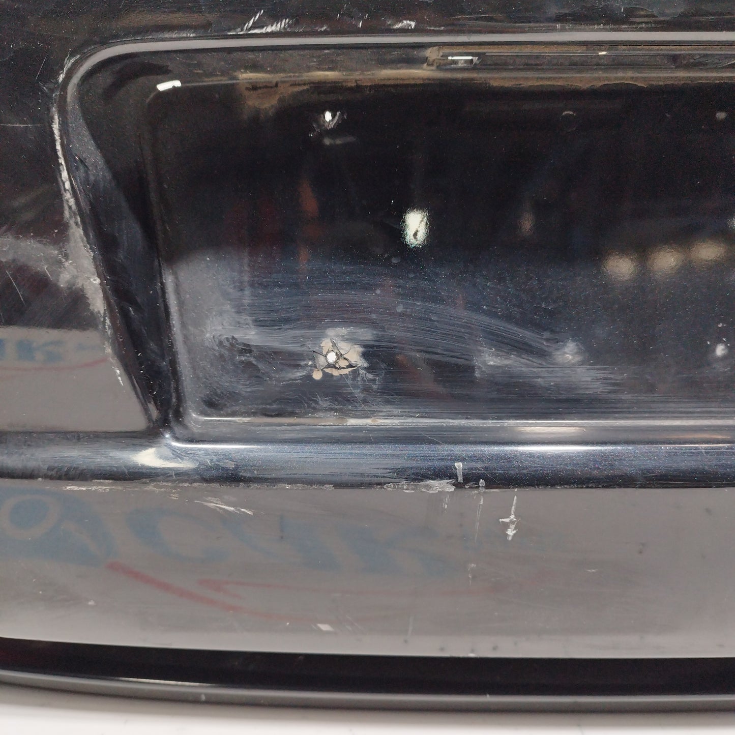 Black rear bumper Fiat Grande Punto 2008 ecoAC2944