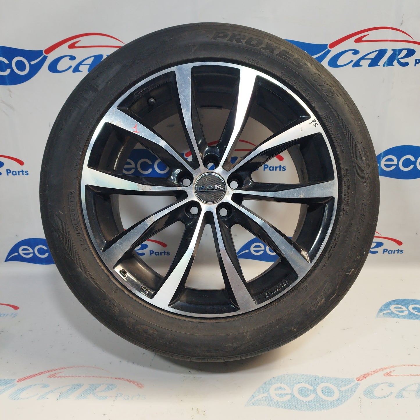 17 inch alloy wheels Subaru Outback 2008 Mak code Kba49847 ecoAC2975