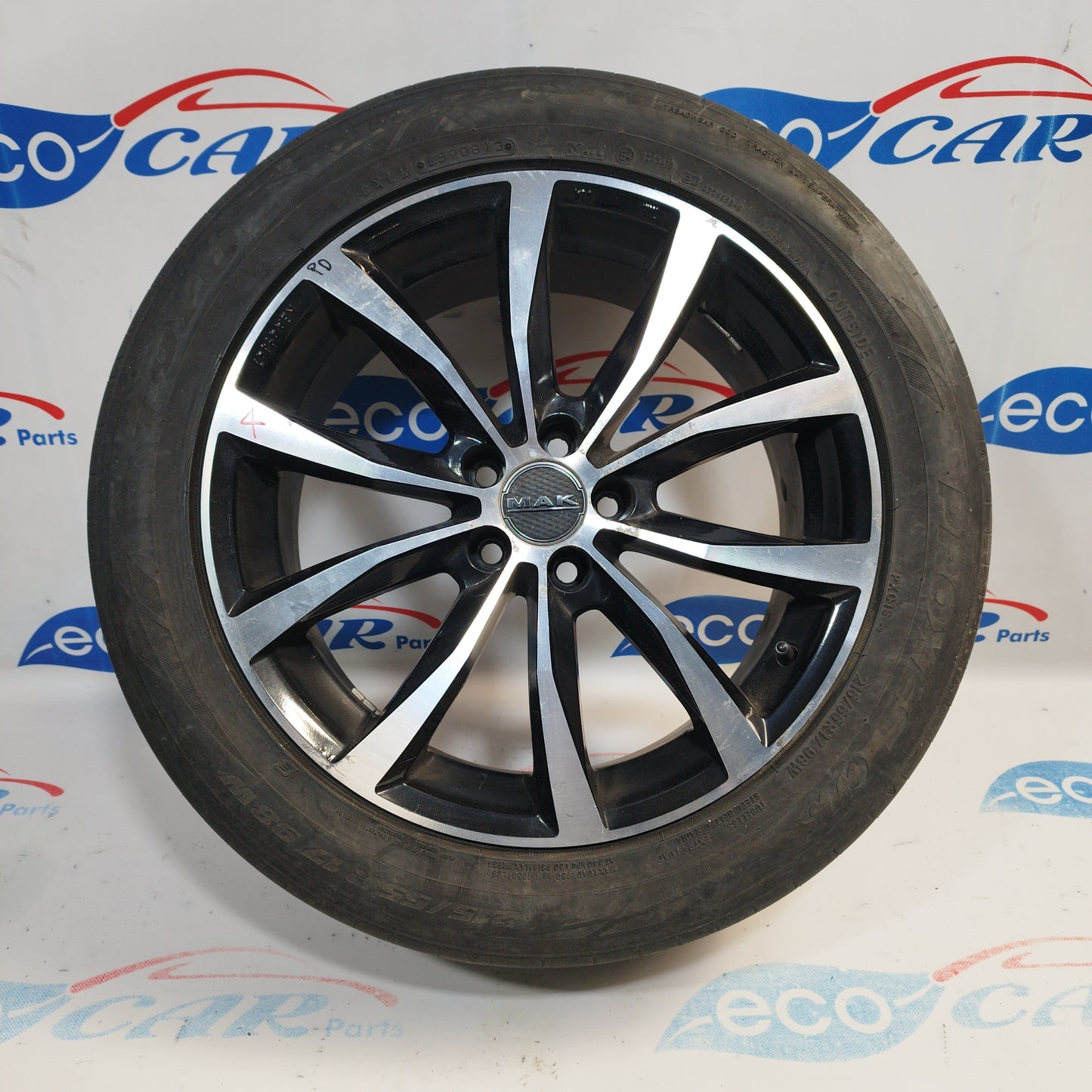 17 inch alloy wheels Subaru Outback 2008 Mak code Kba49847 ecoAC2975